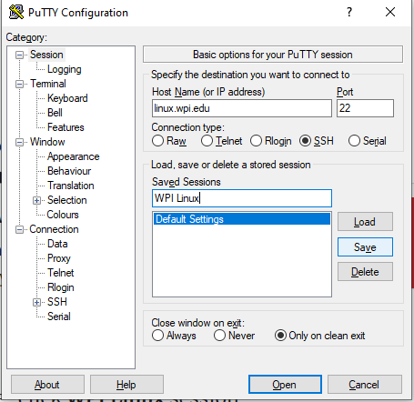 Set Up SSH Port Forwarding in Putty - Ex Libris Knowledge Center